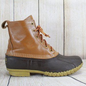 LL BEAN Classic 8" Insulated Ducks Boots Size 9